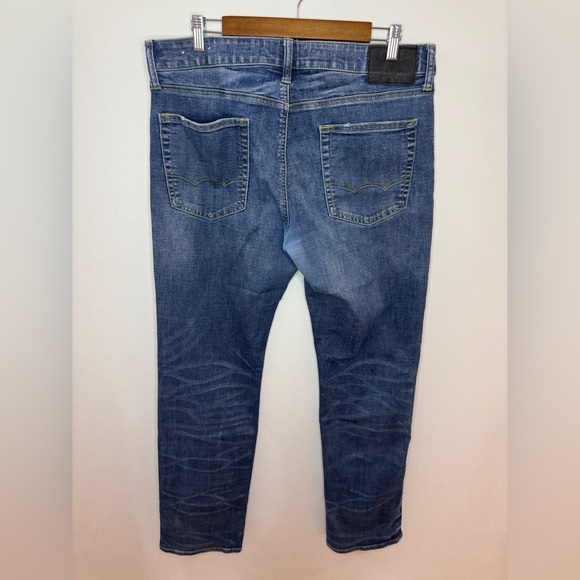 Pre-Owned W34xL34 American Eagle Blue Original Straight Jeans - Picture 5 of 11